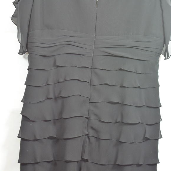 Symphony of Venus SZ 22 Black Dinner Dress - Picture 11 of 12